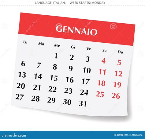 Italian Page Of Calendar Month September 2025 Settembre. Vector ...