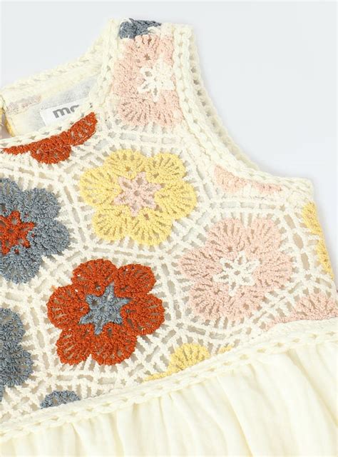 Buy Girls Crochet Fit & Flare Dress Online at just Rs. 799.0 ...