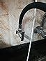 10X Sink Tap Flexible for Kitchen ST-0881 Black Swivel Spout Wall Mount ...