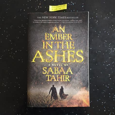 An Ember in the Ashes by Sabaa Tahir | Romance and Fantasy book ...
