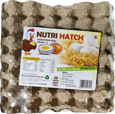 NUTRI HATCH Hen White Eggs Price in India - Buy NUTRI HATCH Hen White ...