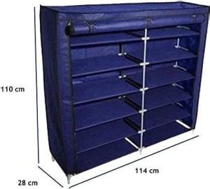 POWEREST Best Quality Multi-Storage Rack Shelf Plastic Collapsible Shoe ...