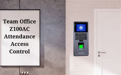 Team Office Z100AC Attendance Cum Access Control with Direct Excel ...