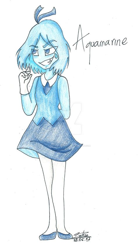 aquamarine- steven universe by springtrapbroken on DeviantArt