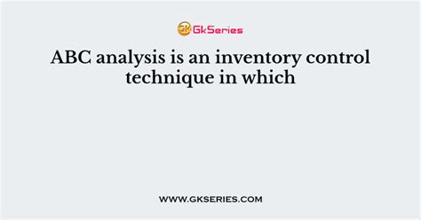 Image result for Selective Inventory Control Techniques ABC