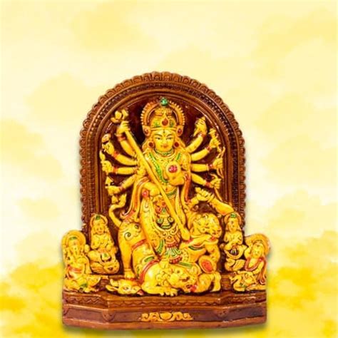 Buy Rare Planet Handcrafted Durga Mahishasura Mardini Idol - Intricate ...