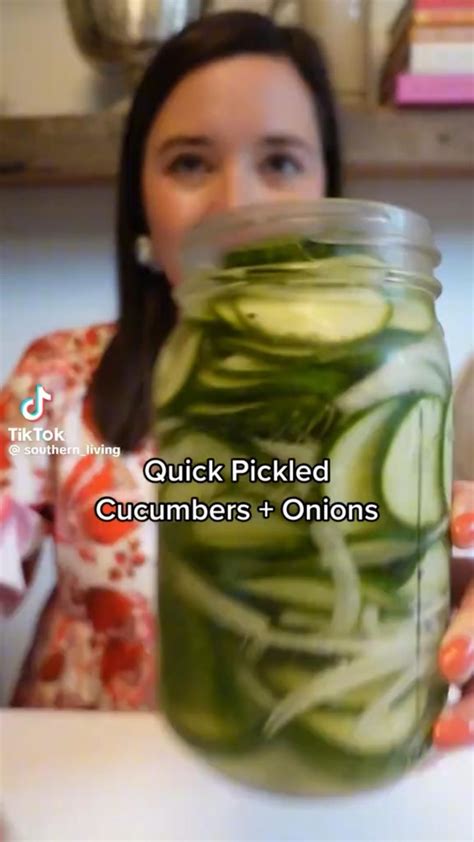 Quick pickle cucumber and onion – Artofit