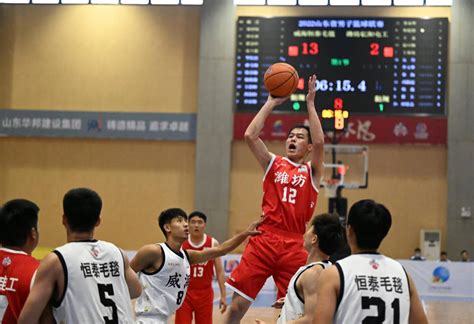 “中国体育彩票”潍坊市首届大学生篮球联赛开赛-新华网