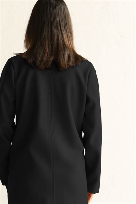 Haze ReFelt Coat : Ivory Black – OZiSS