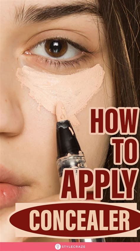 Image result for Applying Concealer Tutorial