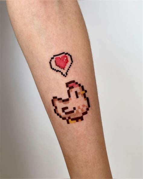 Best 12 Stardew Valley chickens tiny tattoo – Artofit