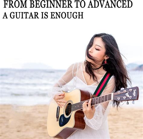 Buy Guitars Retro Color, 41 Inch Kit for Beginners, Light and Easy to ...