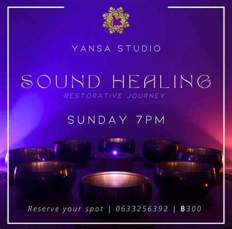 Sound Healing Journey Koh Samui Tickets, Yansa Studio, Ko Samui | AllEvents