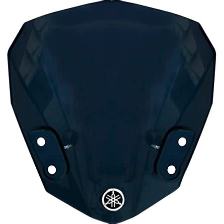 Yamaha Windshield Visor Kit for Ray ZR, Grey (BKXF61AA0000) : Amazon.in ...