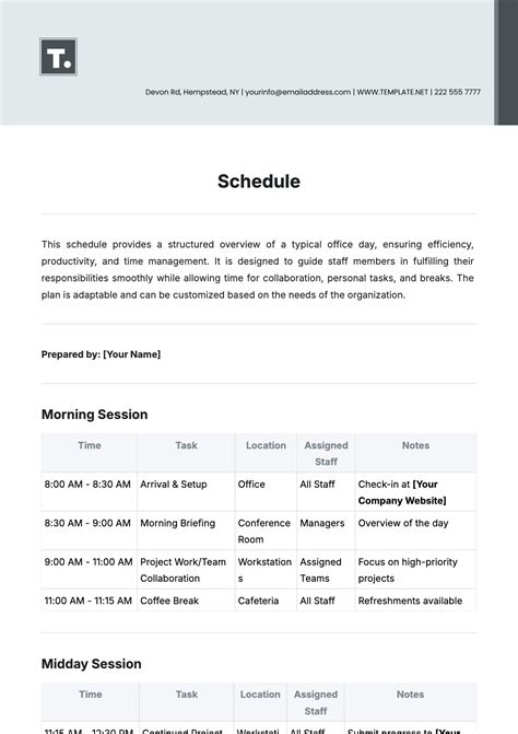 Schedule Layout 的图像结果