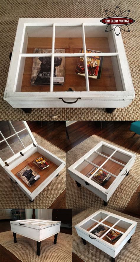 Image result for Simple DIY Window Coffee Table