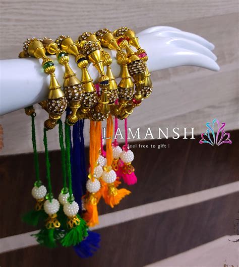 LAMANSH® Pack of 10 Free size Kade Bangles – Lamansh