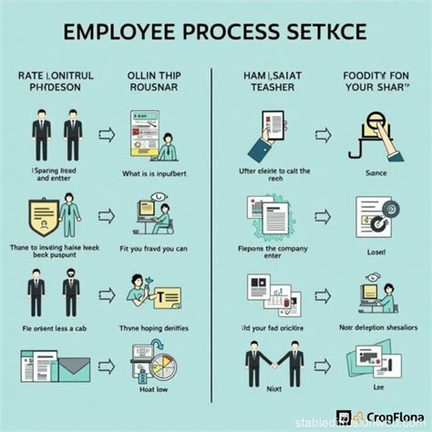 Employee Journey Process from Employment to Exit | Stable Diffusion Online