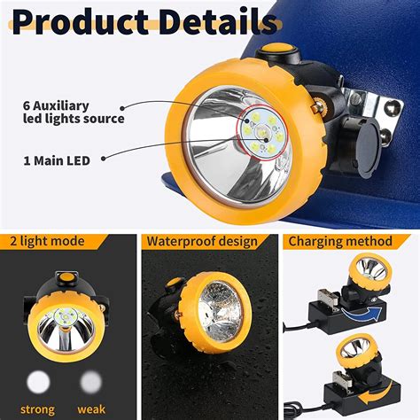 LED Mining Headlamp: Bright Underground Light