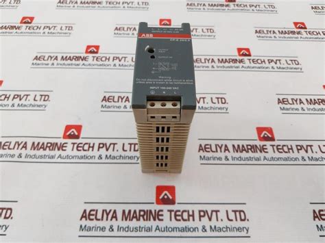 Abb Cp-e24/2.5 Switch Mode Power Supply 1Svr427032R0000 – Aeliya Marine ...