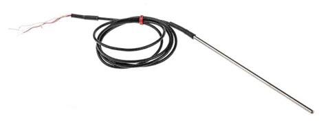 RS PRO | RS PRO PT100 RTD Sensor, 3mm Dia, 150mm Long, 4 Wire, Probe ...