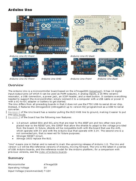 Image result for Arduino Uno Tutorial PDF