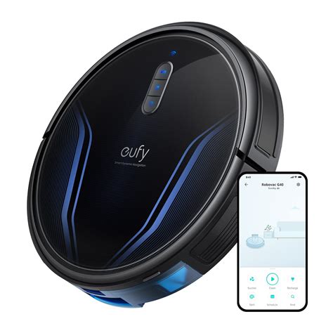 eufy Clean by Anker, Clean G40, Robot Vacuum, 2,500 Pa Strong Suction ...