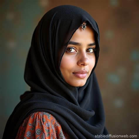 Hijabi Woman in India | Stable Diffusion Online