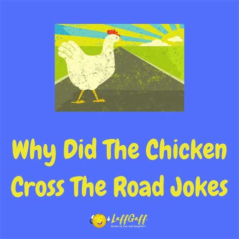 25+ Funny Why Did The Chicken Cross The Road Jokes!