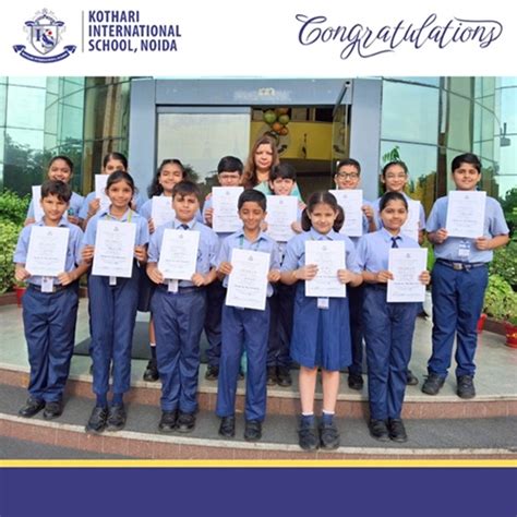 KIS, Noida, proudly celebrated its Star of the Month initiative for ...
