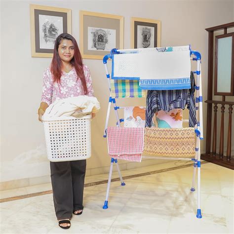 Peng Essentials JumboDry Clothes Drying Stand - One-Step Openable ...