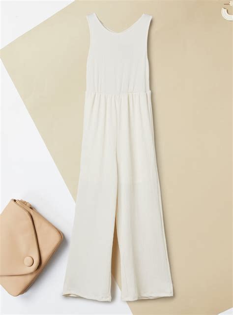 Buy Girls Textured Jumpsuit with Schiffili Top Online at just Rs. 899.0 ...