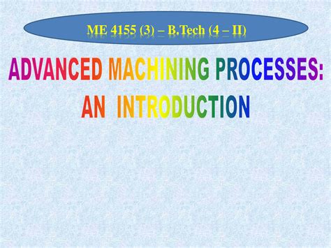 Advanced Machining Processes Notes 的图像结果