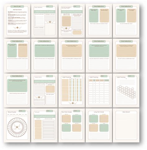 Daily Reflection and Growth Journal Template » Powered by ThriveCart