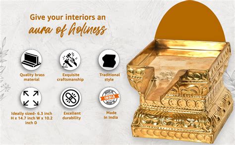 Buy Exotic India Abhisheka Patra - Brass Statue from South India Online ...