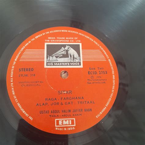 Abdul Halim Jaffer Khan - Sitar Through Ages (Vinyl) | MusicCircle