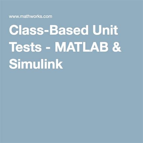 Image result for Examples of MATLAB Test Class