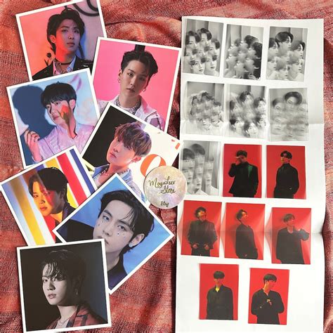 BTS Map of the Soul ON:E Concept Photobook Inclusions - Photocards Posters Postcards - US ...
