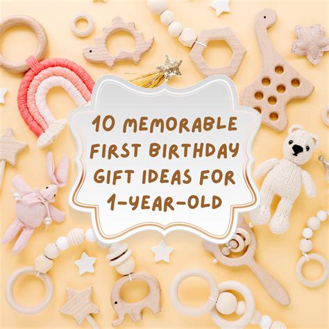 10 Memorable First Birthday Gift Ideas for 1-Year-Old - VUDECO