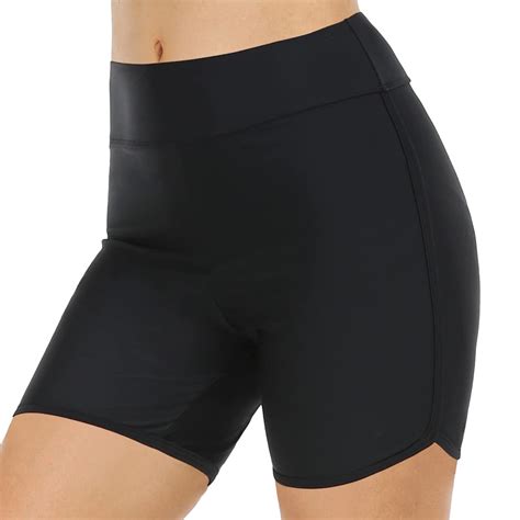 New & Trending NMMUED Swim Shorts Women, High Waisted Swim Shorts ...