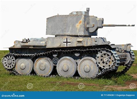 A world war II tank stock photo. Image of field, skoda - 71149438