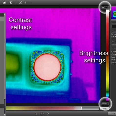 Infrared Camera Software 的图像结果