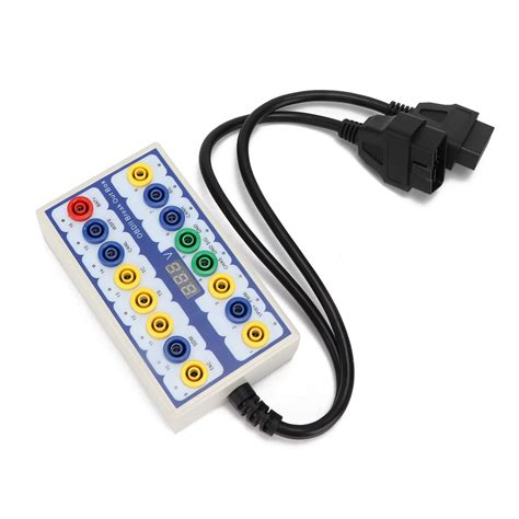 Buy Zaqw 16pin OBD2 Breakout Box OBDII Protocol Detector Diagnostic ...