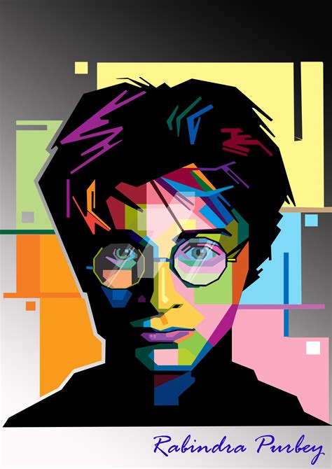 ArtStation - Vector Art of Harry Potter