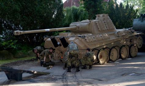 WW2 Panther Tank Recovered from a Cellar | War History Online