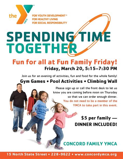 Fun Family Friday at the YMCA | Concord, NH Patch