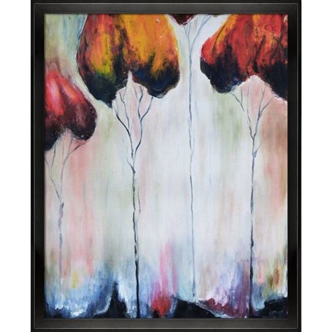 ArtistBe The Third Day Emilia Milcheva Black Wood Framed 18.5-Inches H ...