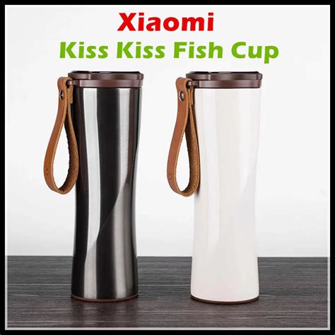 2017 Xiaomi Kiss Kiss Fish Smart Cup 430ml OLED Temperature Screen ...