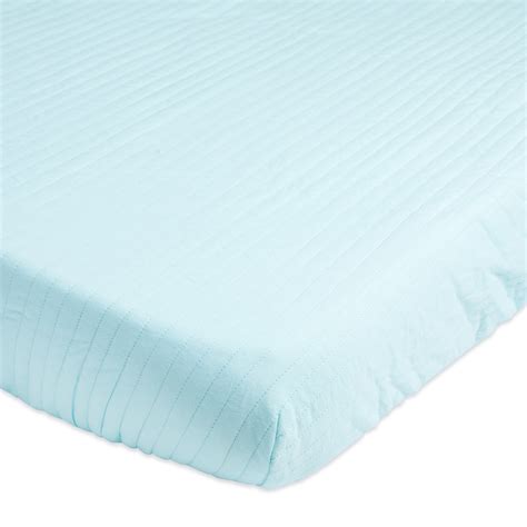 Luxury Quilted Organic Fitted Cot Sheet | Masilo