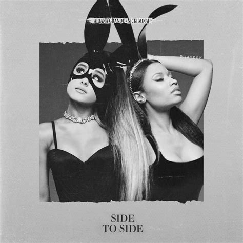 Ariana Grande Nicki Minaj Side to Side Album Cover for Wallpaper ...